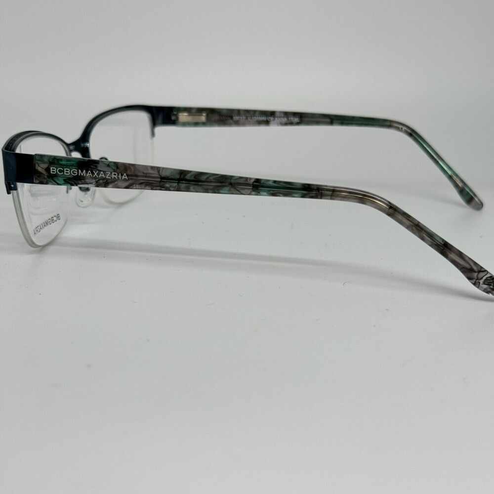 BCBGMAXAZRIA Kana Teal Eyeglasses Frame 53-17-135mm H13594 - Picture 2 of 7